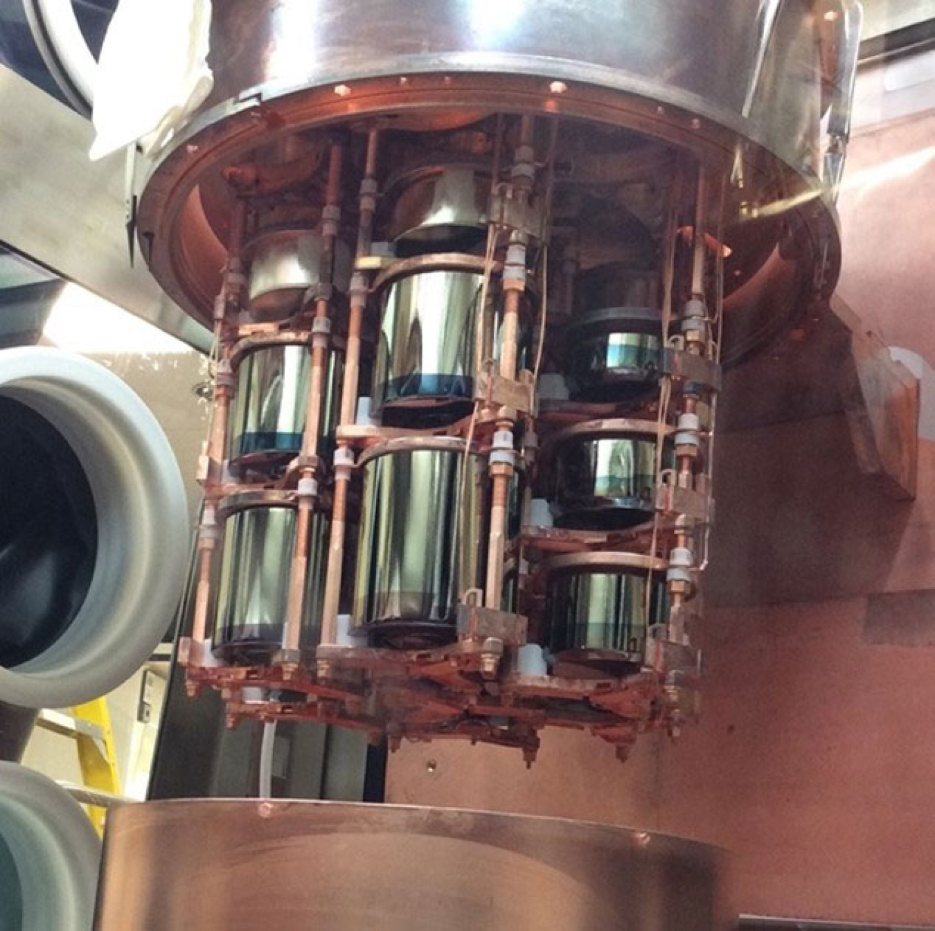 Germanium detector array used in the Majorana Demonstrator experiment